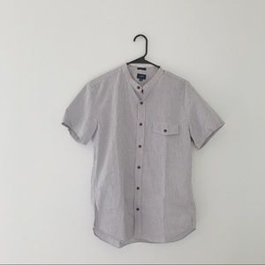 J. Crew Factory - Mandarin collar short sleeve